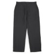 画像1: 00's Polo Ralph Laure ノータックトラウザー "BLACK / Silk×Linen" (1)