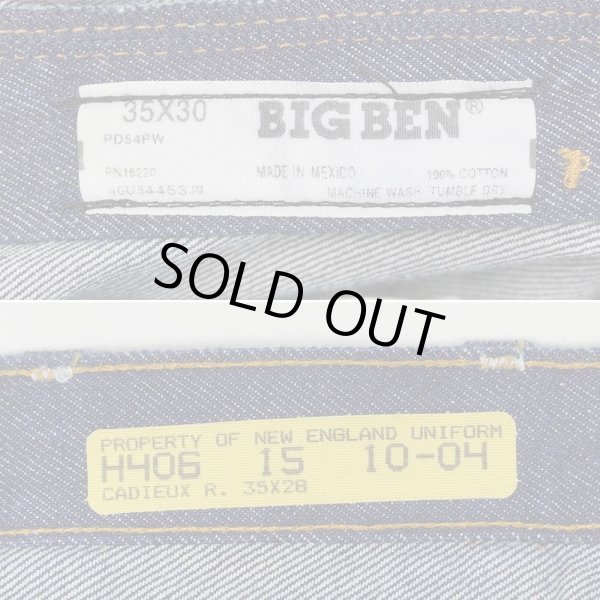 画像4: 00's BIG BEN デニムパンツ "DEADSTOCK / W35 L30" (4)