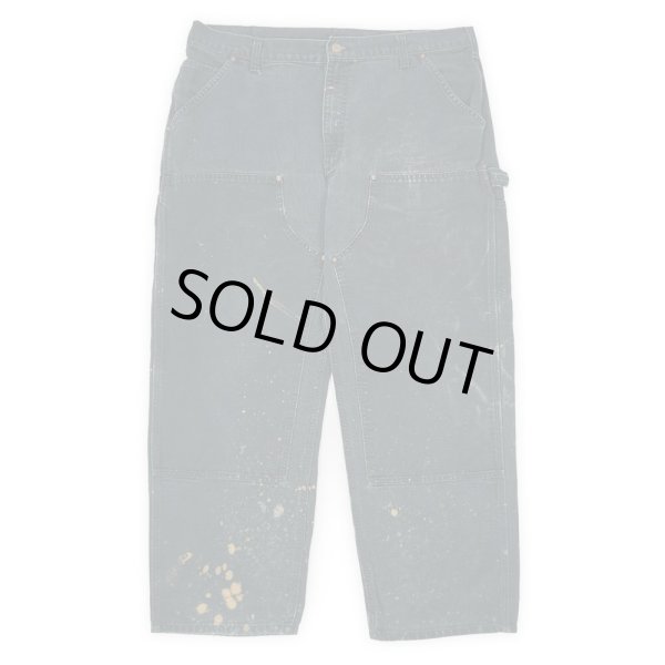 画像1: 00's Carhartt ダブルニー ダックペインターパンツ "B138 BLK / W38 L30" (1)