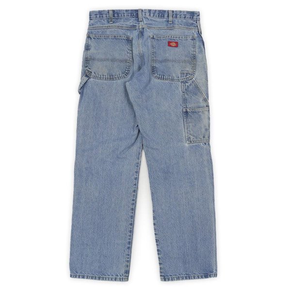 画像2: 00's Dickies デニムペインターパンツ "W32 L32" (2)