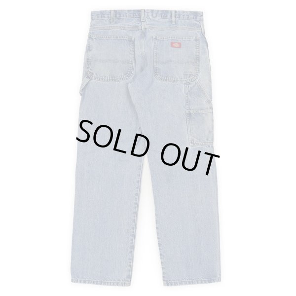 画像2: 00's Dickies デニムペインターパンツ "W32 L32" (2)