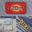 画像3: 00's Dickies デニムペインターパンツ "W32 L32" (3)
