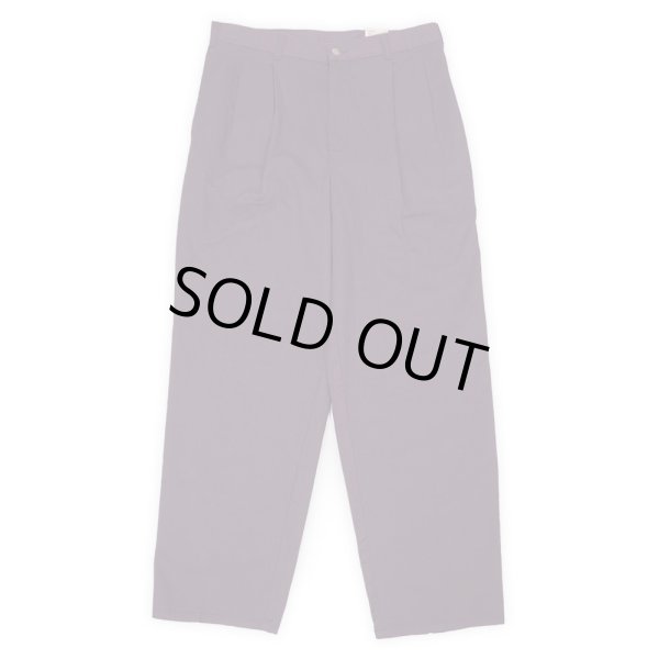 画像1: 90's DOCKERS 2タック チノトラウザー "DEADSTOCK / DARK BROWN" (1)