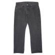 画像1: 00's Levi's 501 ブラックデニムパンツ "W36 L30" (1)