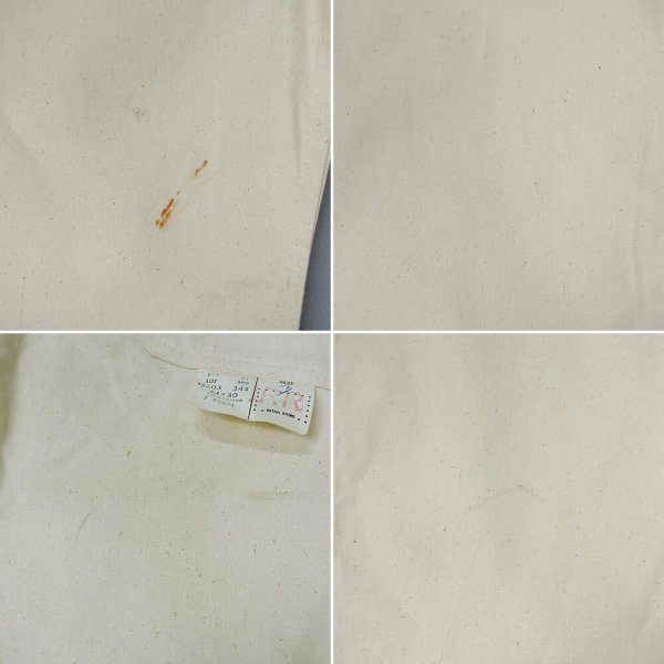 画像5: 70's unknown コットンペインターパンツ "W34 L30 / DEADSTOCK" (5)