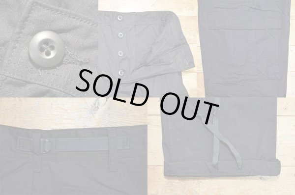 画像4: 97's US.ARMY BLACK 357 BDU 6PK カーゴパンツ “SMALL-LONG / DEADSTOCK” (4)