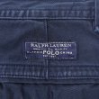 画像3: 90's Polo Ralph Lauren 6ポケット カーゴショーツ "NAVY" (3)