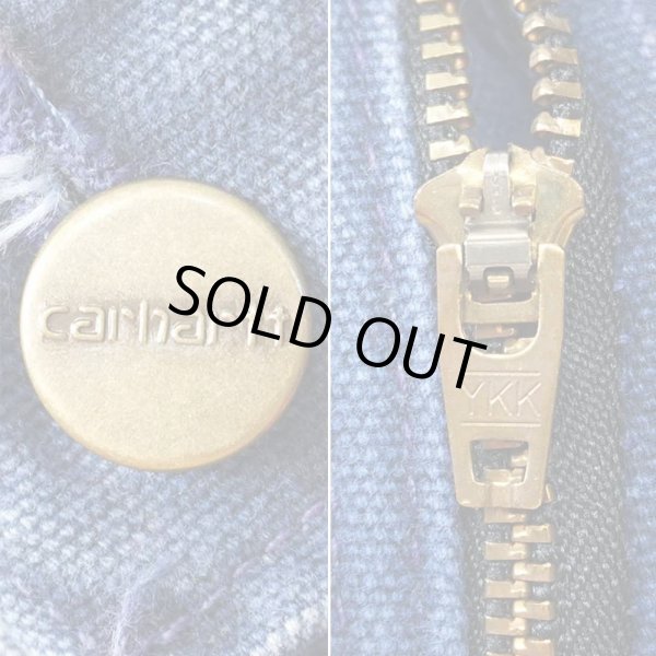 画像5: 80-90's Carhartt ダック ペインターショーツ “BLUE / MADE IN USA” (5)