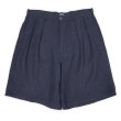 画像1: 90's Polo Ralph Lauren 2タック リネンショーツ "MADE IN USA" (1)
