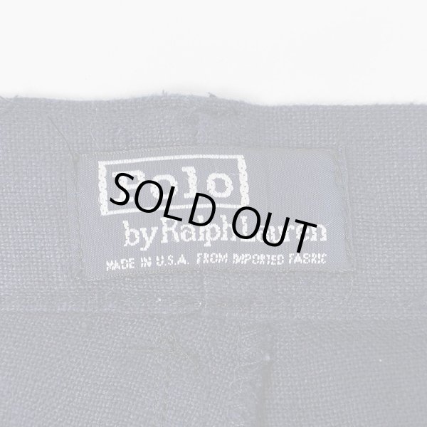 画像3: 90's Polo Ralph Lauren 2タック リネンショーツ "MADE IN USA" (3)