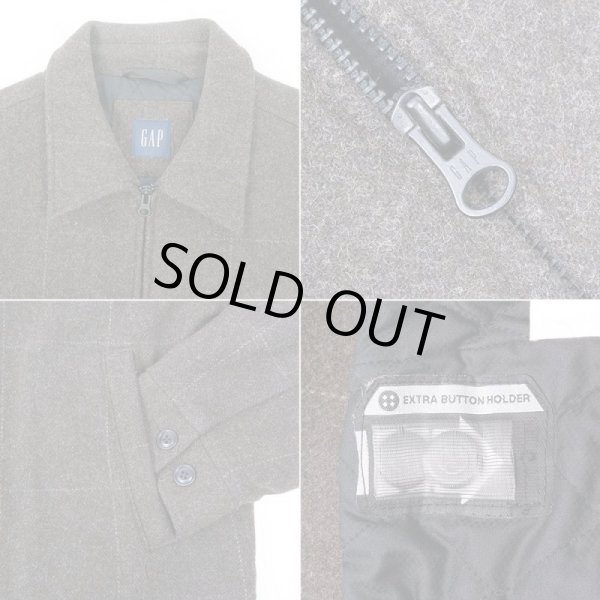 画像4: 00's OLD GAP ウールスポーツジャケット (4)