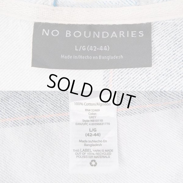 画像3: 90's NO BOUNDARLES コットンアノラックパーカー (3)