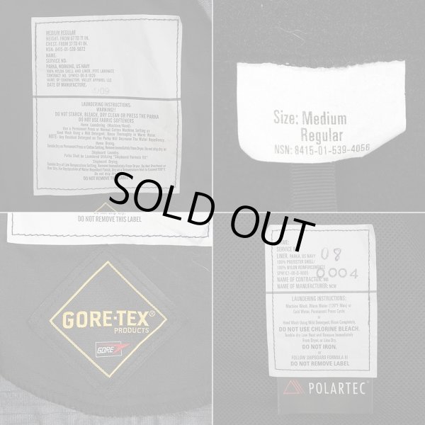 画像2: 00's US.NAVY NWU Type1 GORE-TEX PARKA "M-R / with Fleece Liner" (2)