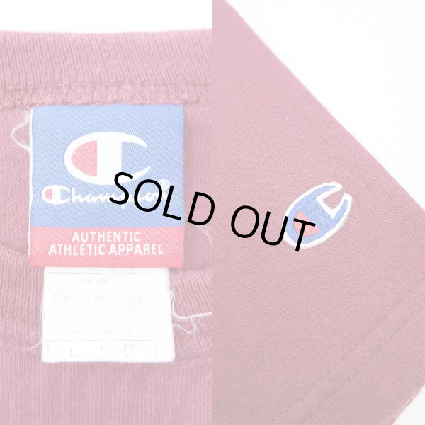 画像2: 00's Champion ブランクTシャツ (2)