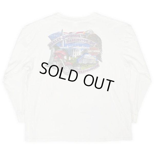 画像2: 00's HARLEY-DAVIDSON L/S Tシャツ (2)