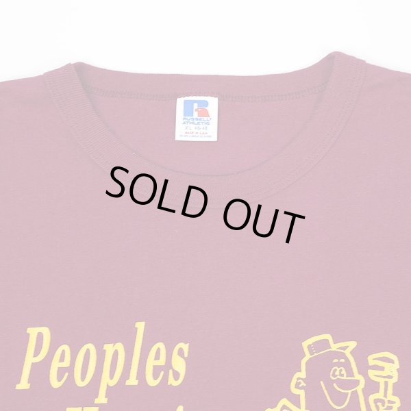 画像3: 80's RUSSELL プリントTシャツ "Burgundy / MADE IN USA" (3)