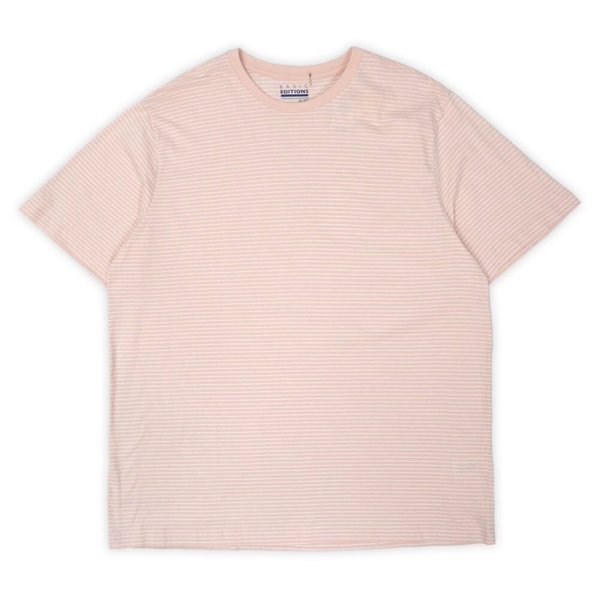 画像1: 00's BASIC EDITIONS ボーダーTシャツ "PINK / DEADSTOCK" (1)