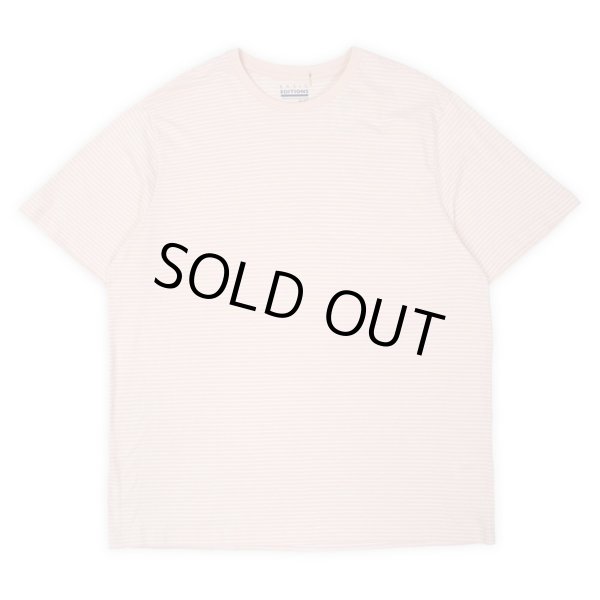 画像1: 00's BASIC EDITIONS ボーダーTシャツ "PINK / DEADSTOCK" (1)