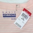 画像2: 00's BASIC EDITIONS ボーダーTシャツ "PINK / DEADSTOCK" (2)