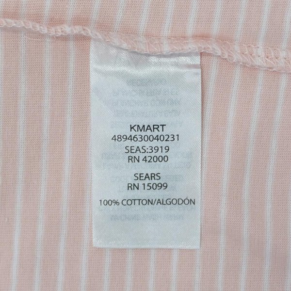 画像3: 00's BASIC EDITIONS ボーダーTシャツ "PINK / DEADSTOCK" (3)