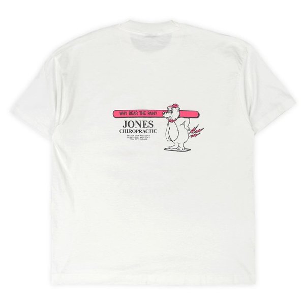 画像2: 80's JONES CHIROPRACTIC 両面プリントTシャツ "MADE IN USA" (2)