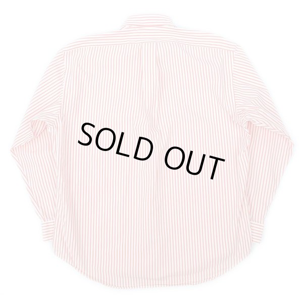 画像2: 90's Polo Ralph Lauren ストライプ柄 ボタンダウンシャツ “BIG SHIRT” (2)