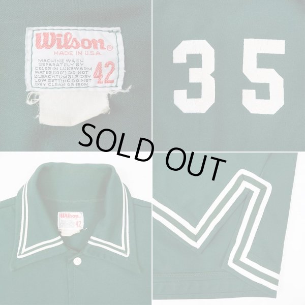 画像3: 60's Wilson S/S ゲームシャツ "NOTRE DAME / MADE IN USA" (3)