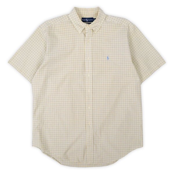 画像1: 90-00's Polo Ralph Lauren S/S ボタンダウンシャツ "CLASSIC FIT" (1)