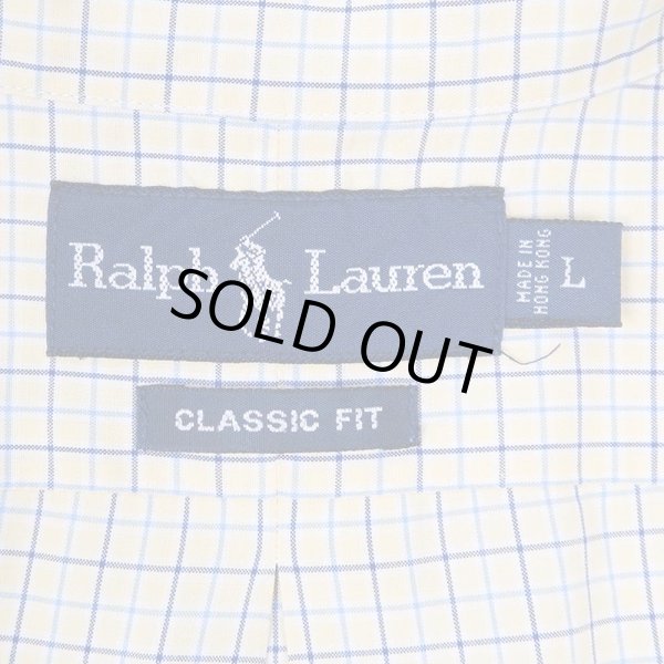 画像2: 90-00's Polo Ralph Lauren S/S ボタンダウンシャツ "CLASSIC FIT" (2)