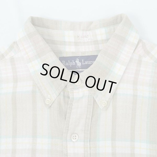 画像3: 90's Polo Ralph Lauren ボタンダウンシャツ (3)
