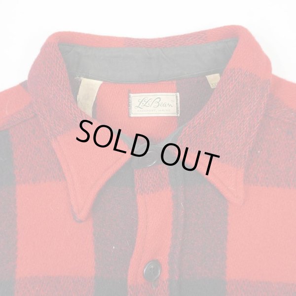 画像4: 70's L.L.Bean ウールシャツ "筆記体タグ / XXXL" (4)