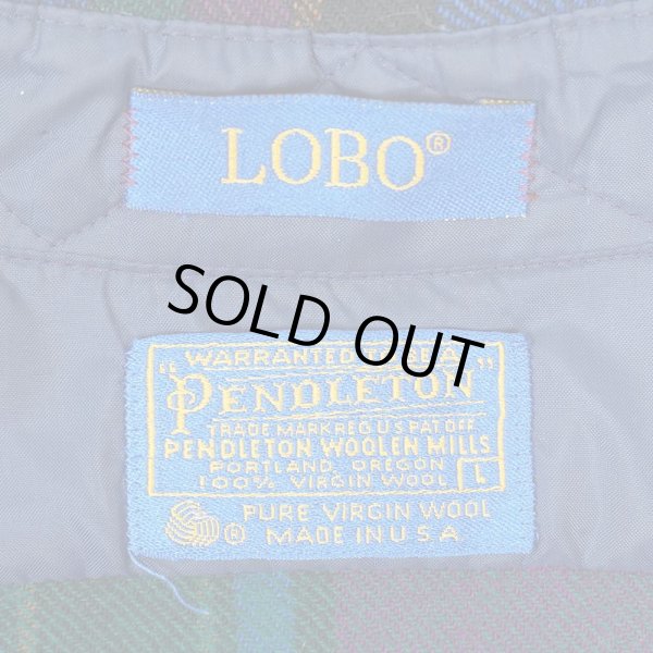 画像2: 80's Pendleton ウールボタンダウンシャツ "MADE IN USA" (2)