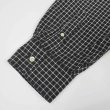 画像5: Early 00's J.CREW ボタンダウンシャツ "BLACK Plaid" (5)