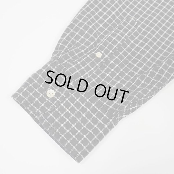画像5: Early 00's J.CREW ボタンダウンシャツ "BLACK Plaid" (5)
