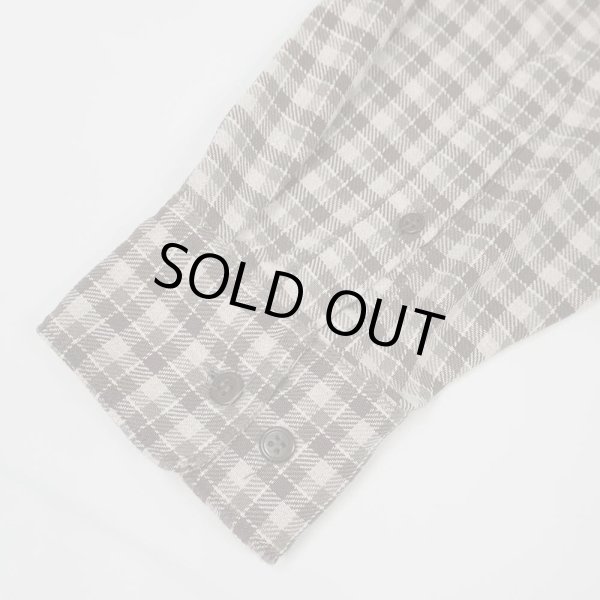 画像4: Early 00's OLD GAP コットン×レーヨン フランネルシャツ (4)