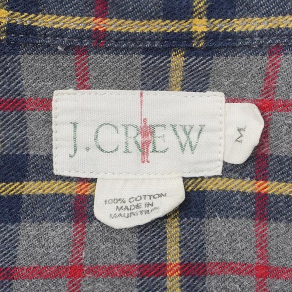 画像2: 90's J.CREW フランネル ボタンダウンシャツ (2)
