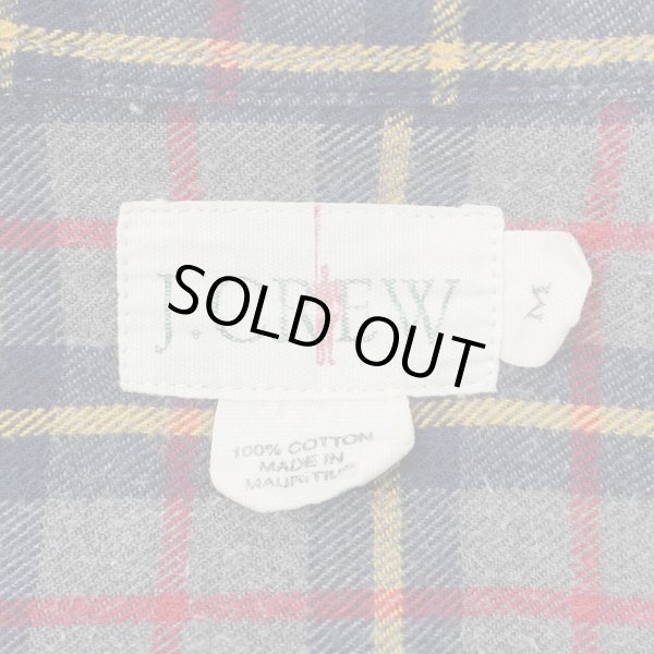 画像2: 90's J.CREW フランネル ボタンダウンシャツ (2)