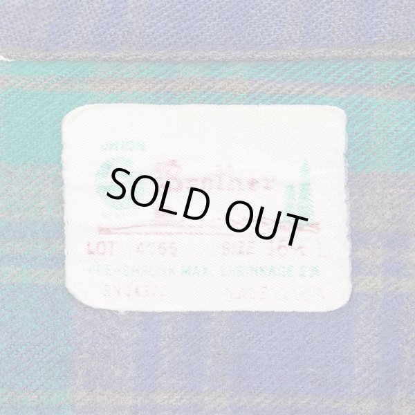 画像2: Early 70's FIVE BROTHER ヘビーネルシャツ "MADE IN USA" (2)