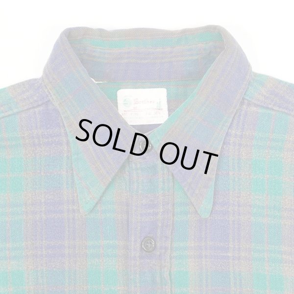 画像3: Early 70's FIVE BROTHER ヘビーネルシャツ "MADE IN USA" (3)