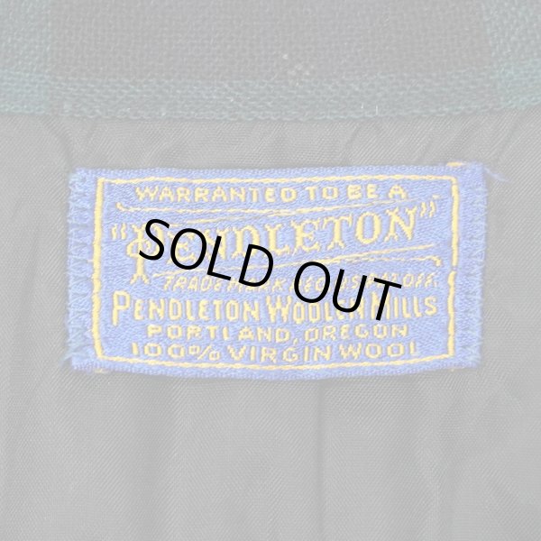 画像2: 60's PENDLETON オープンカラー ウールシャツ (2)