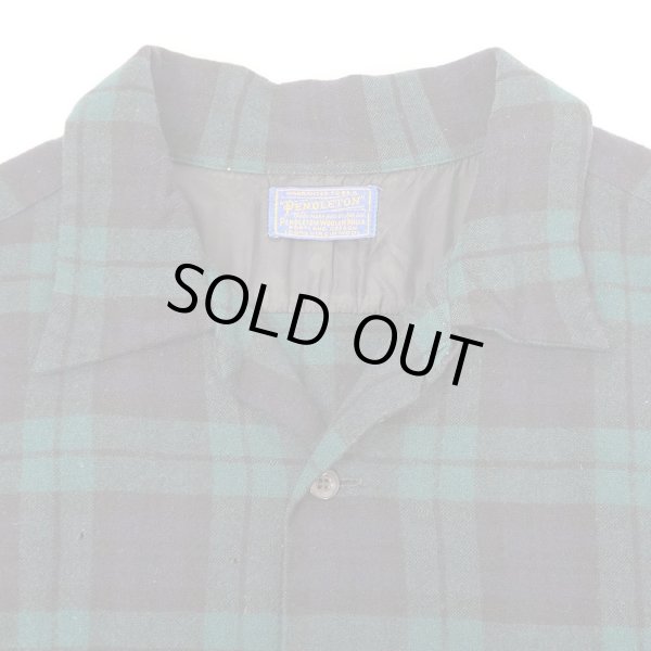 画像3: 60's PENDLETON オープンカラー ウールシャツ (3)