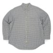 画像1: 90-00's ARROW ボタンダウンシャツ "BIG OXFORD / BLUE PLAID" (1)