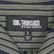 画像2: 00's SAN FRANCISCO WORK SHIRTS S/S オープンカラーシャツ (2)