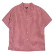 画像1: 90's POLO JEANS S/S オープンカラーシャツ "Red Plaid" (1)