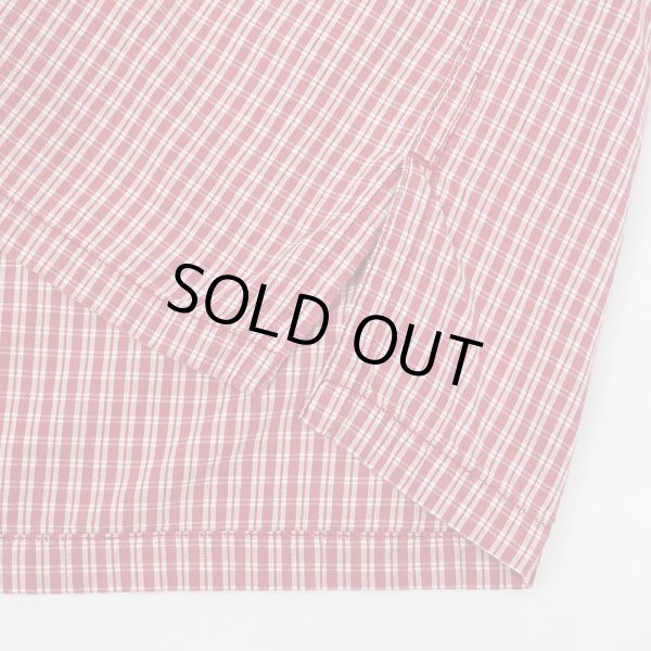 画像4: 90's POLO JEANS S/S オープンカラーシャツ "Red Plaid" (4)