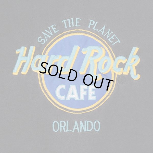 画像3: 90's Hard Rock CAFE ロゴ刺繍 スウェット "MADE IN USA" (3)