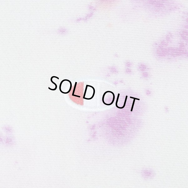 画像3: 00's Champion リバースウィーブ スウェット “目付き / タイダイ染め” (3)