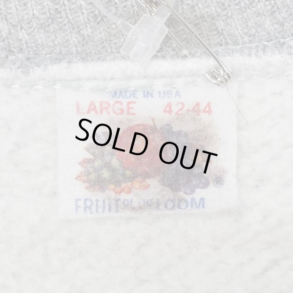 画像2: 60-70's Fruit of the loom ブランクスウェット "MADE IN USA" (2)