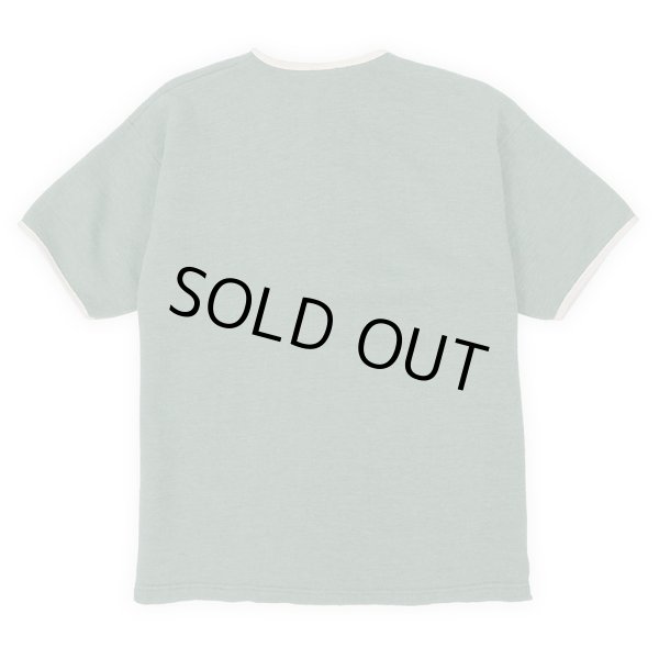 画像2: 60's ARTEX ヘンリーネック S/S スウェットシャツ “フロッキープリント” (2)