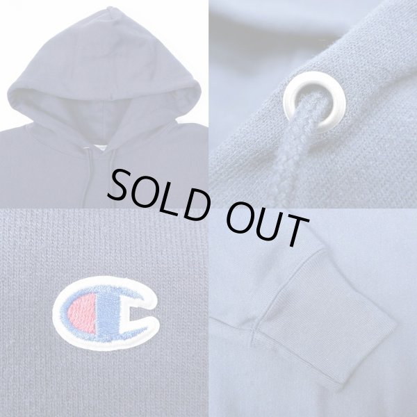 画像3: USA規格 Champion REVERSE WEAVE P/O HOODY “NAVY” (3)